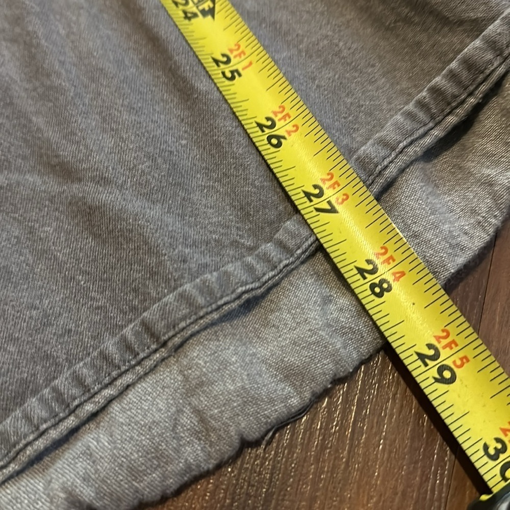 Vintage Wrangler Premium Quality Gray Denim Button Down 100% Cotton- 3XL - Picture 7 of 9